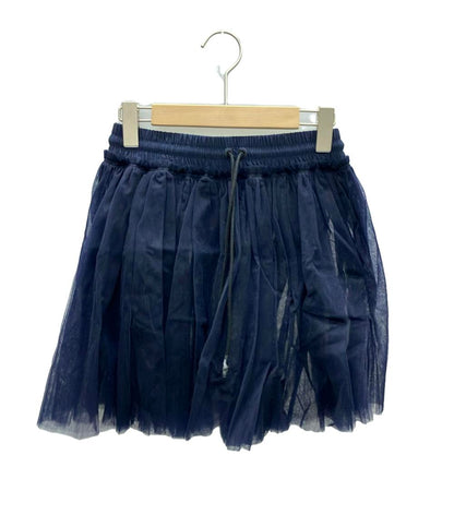 美品 ハイク ナイロンシアープリーツミニスカート レディース SIZE M HYKE