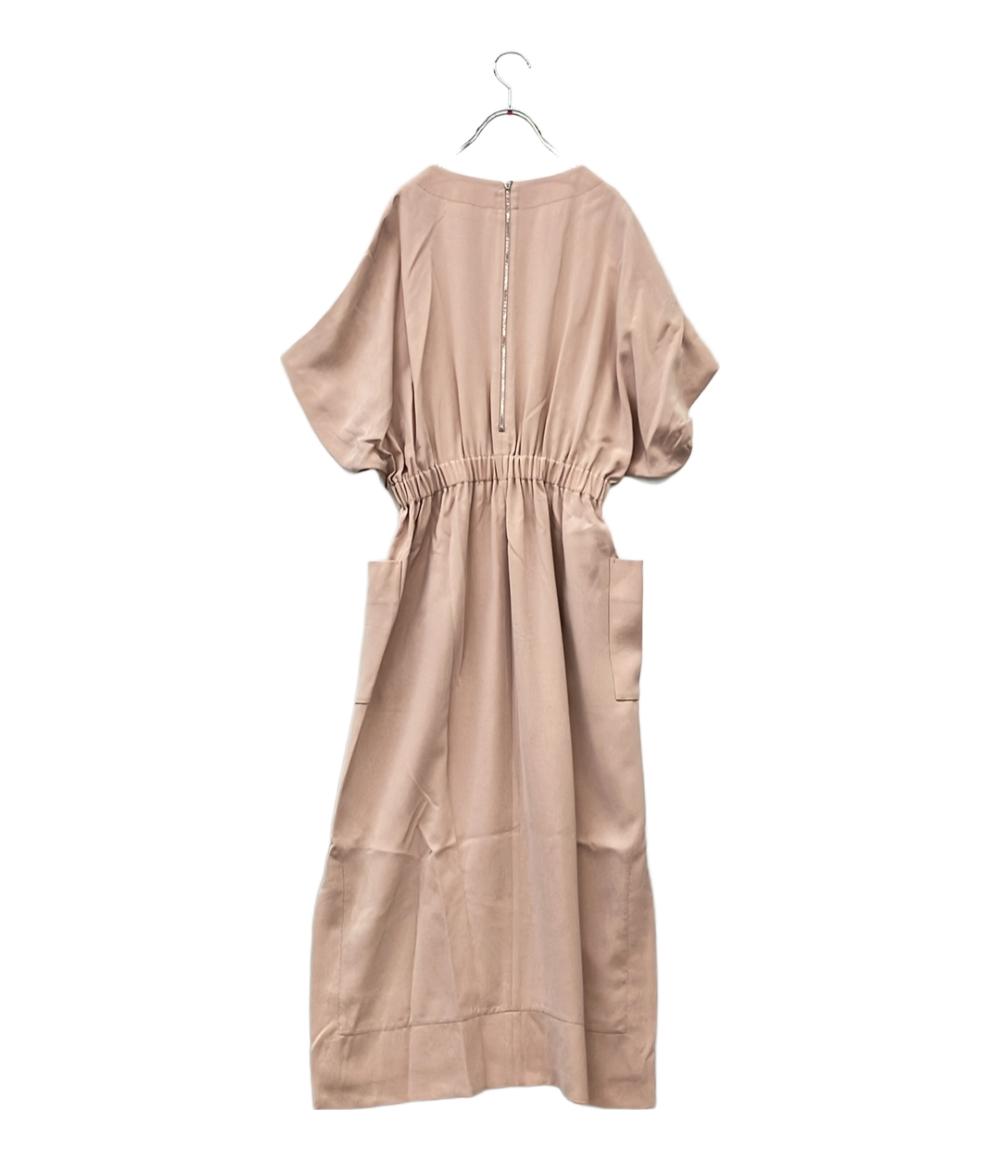 エブール 半袖ワンピース ロングワンピース キーネックワンピース 3110300425 レディース SIZE 38 (S) ebure