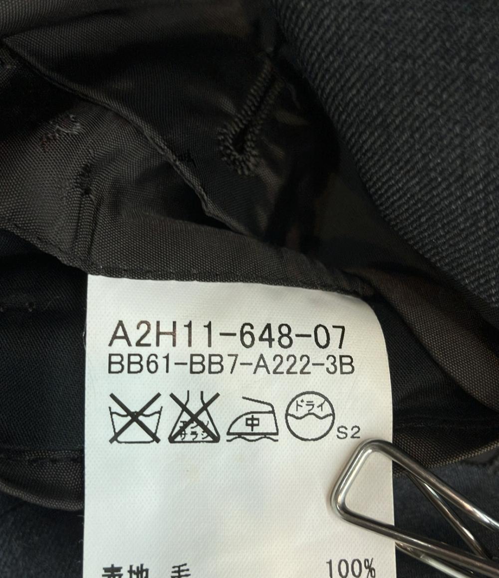 BURBERRY LONDON セットアップ スリーピーススーツ チャコールグレー ウール インポート BB61-BB7-A733-2B メンズ SIZE BB7 (XL) バーバリーロンドン