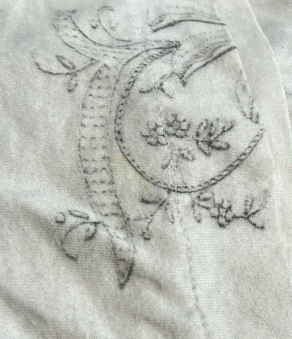tao COMME des GARCONS 半袖 転写フリル Tシャツ レディース SIZE S タオ コムデギャルソン