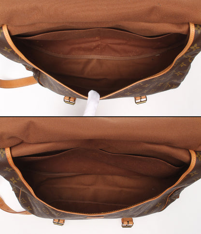 LOUIS VUITTON ショルダーバッグ 斜め掛け 肩掛け ソミュール43 モノグラム M42252 レディース メンズ ルイ・ヴィトン