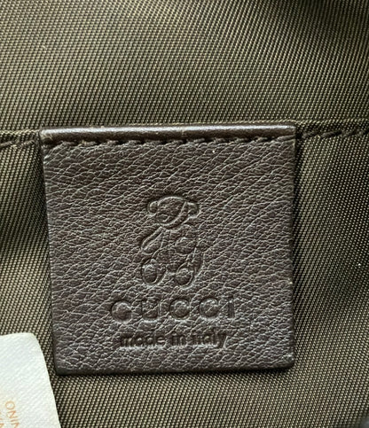 GUCCI ウエストポーチ ボディバッグ レザー GGキャンバス 311159 002058 キッズ グッチ