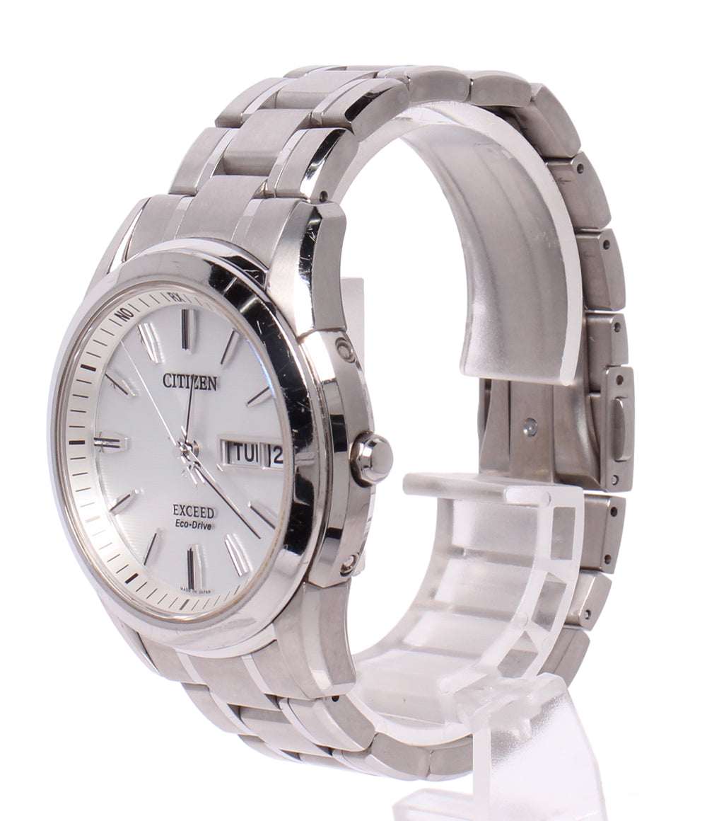 CITIZEN 腕時計 エクシード EXCEED ソーラー ホワイト H10B-T015620 メンズ シチズン