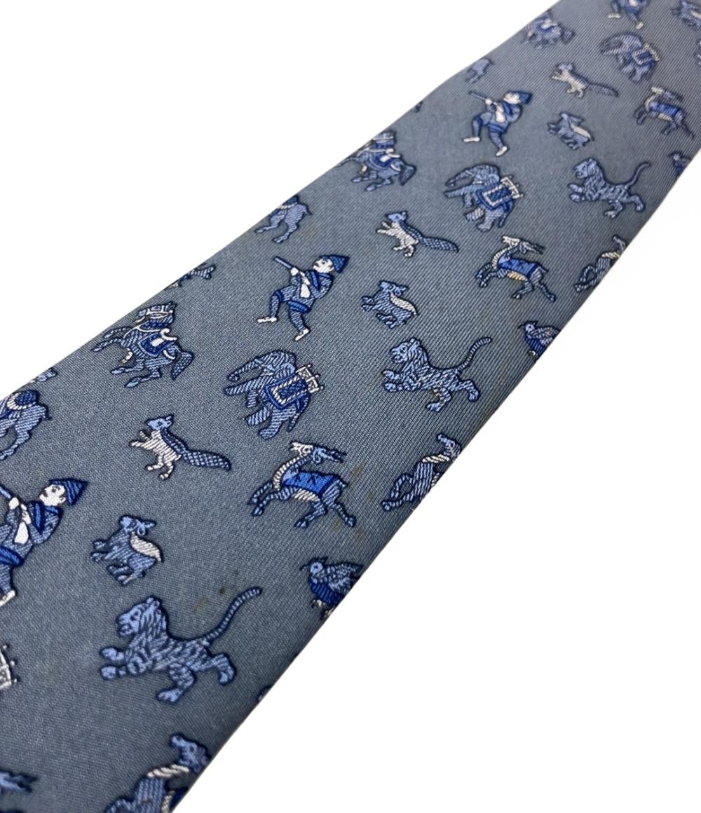 HERMES ネクタイ シルク100% 963 IA メンズ エルメス