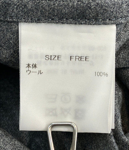 美品 HIDDEN GEMS 長袖 ブラウス ウール レディース SIZE FREE (M) ヒドゥン ジェムス