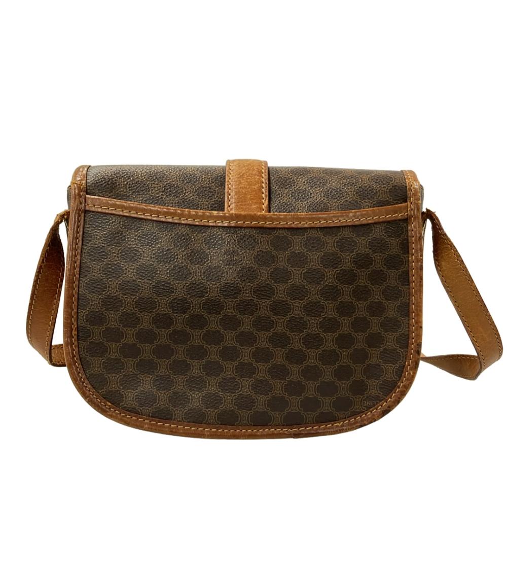 訳あり CELINE ショルダーバッグ 斜め掛け マカダム柄 DM94 レディース セリーヌ