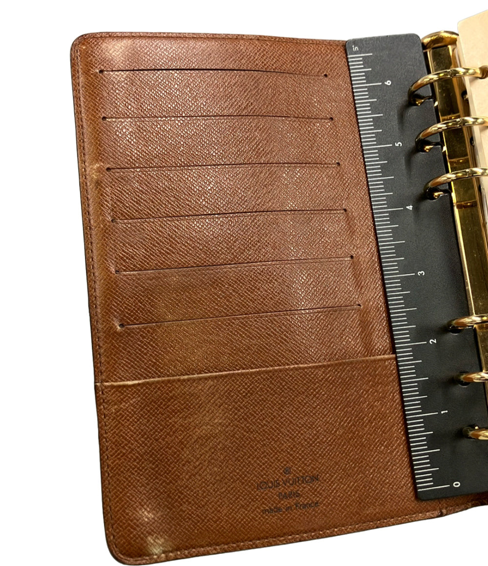 LOUIS VUITTON 手帳カバー アジェンダ MM モノグラム R20105 メンズ レディース ルイ・ヴィトン