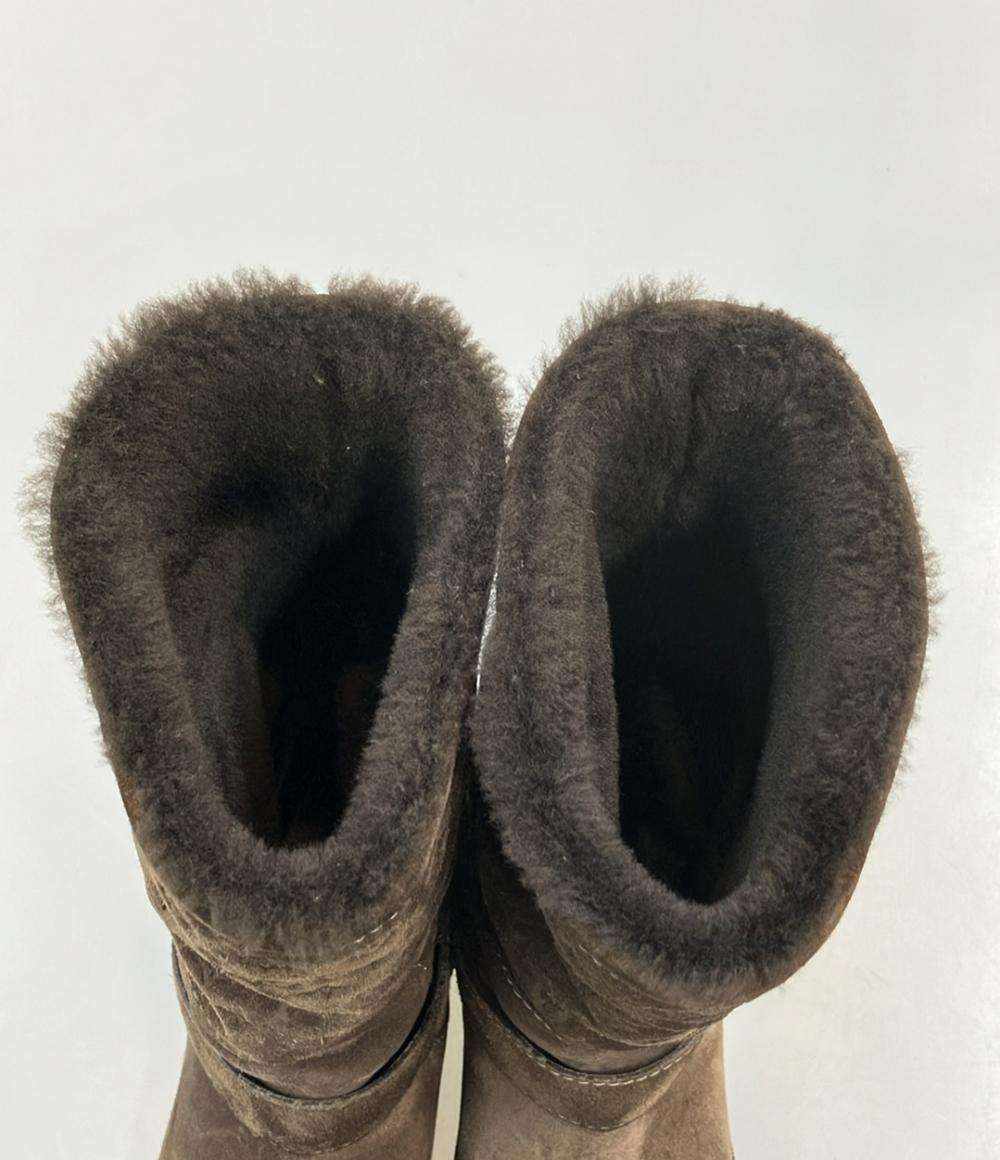 ルイ・ヴィトン フォーヴィストライン ムートンブーツ モノグラム柄
