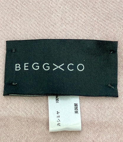 BEGG & CO マフラー ストール 薄手 カシミヤ100% レディース ベグアンドコー