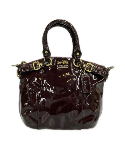 COACH ハンドバッグ ショルダーバッグ 2WAY パテントレザー F18595 レディース コーチ