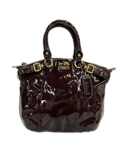 COACH ハンドバッグ ショルダーバッグ 2WAY パテントレザー F18595 レディース コーチ