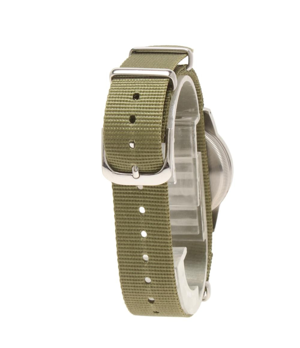 美品 A.F.U.S.ARMY 腕時計 24時間表示 TYPE A クオーツ ブラック レディース メンズ