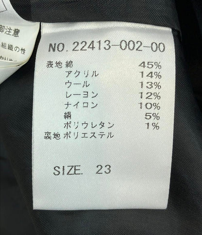 美品 カッソーロ ツイードジャケット レディース SIZE 23 (XL) cassolo