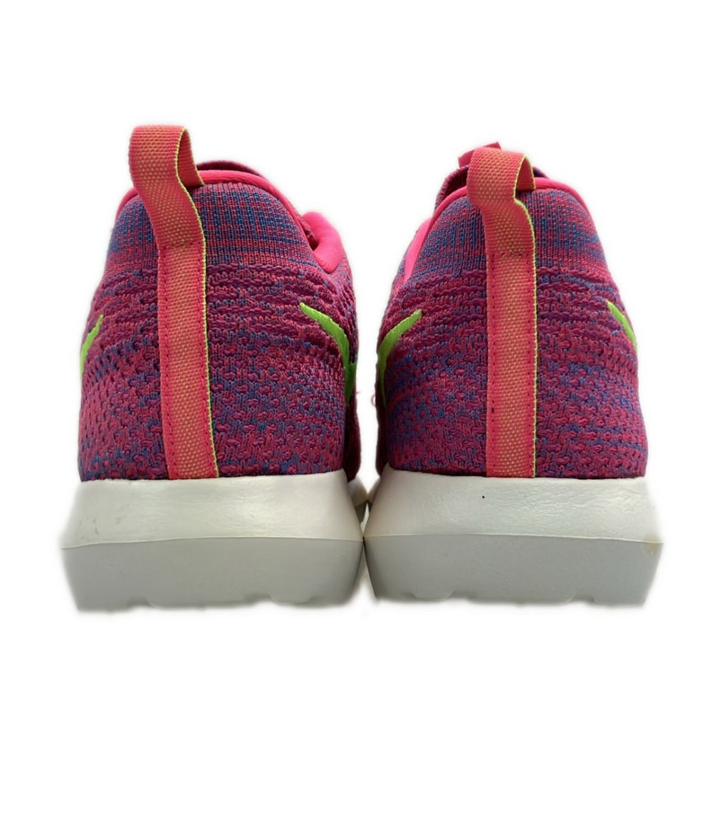 ナイキ ローカットスニーカー ランニングシューズ Roshe Flyknit Pink Flash 677243-601 メンズ SIZE 27 (L) NIKE