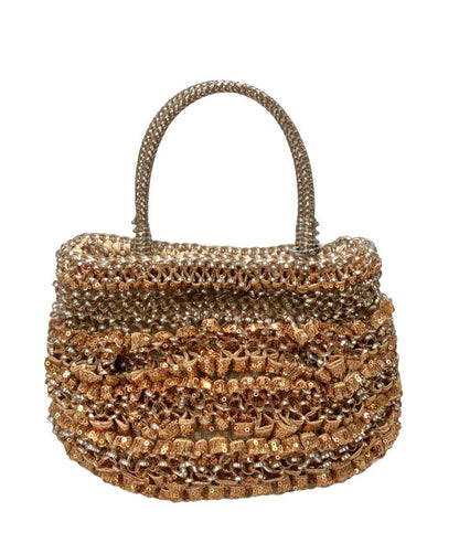 美品 ANTEPRIMA 2way ハンドバッグ チェーンショルダーバッグ 斜め掛け 肩掛け ワイヤー レディース アンテプリマ