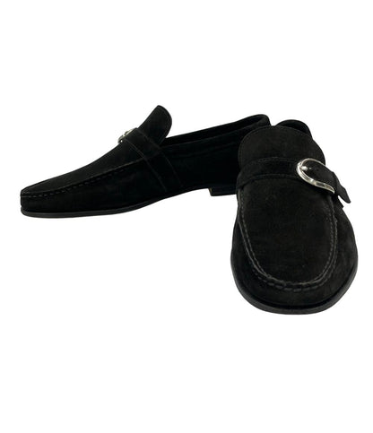 サントーニ スエードドレスシューズ バックルローファー 17091 N01 メンズ SIZE UK8 (M) SANTONI