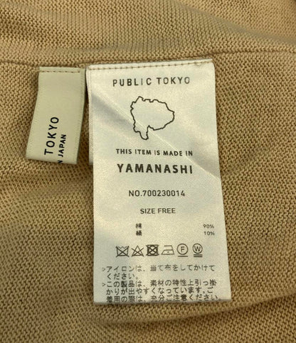 パブリックトウキョウ 長袖アンサンブルニット レディース SIZE F (M) PUBLIC TOKYO