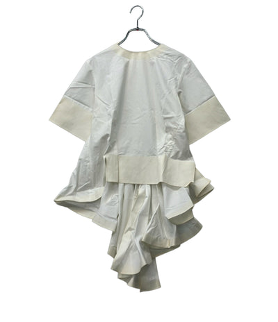 CELINE 半袖Tシャツ フリル デザインカットソー レディース SIZE 38 (M) セリーヌ