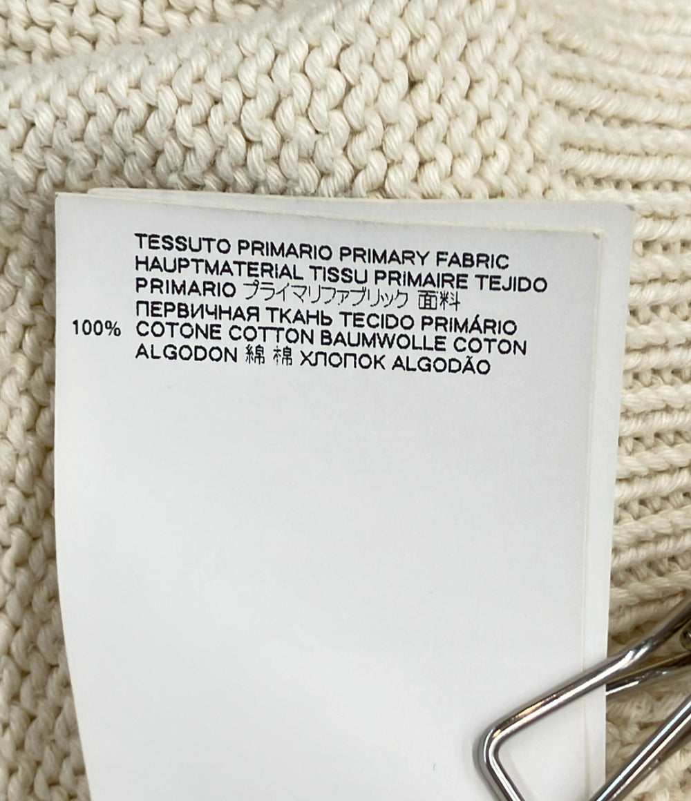Maison Margiela デストロイニットカーディガン 2021SS WHT S51GP0219 S17663 レディース SIZE S メゾンマルジェラ