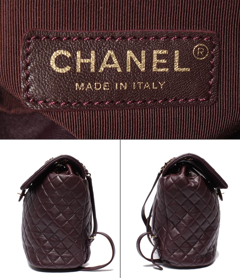 シャネル リュックサック バックパック ゴールド CHANEL マトラッセ ラム シャネル リュックサック バックパック ゴールド金具 マトラッセ