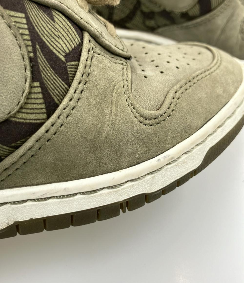 NIKE ハイカットスニーカー インヒール ダンク スカイ ハイ 543217-200 レディース SIZE 25.0 (XL) ナイキ