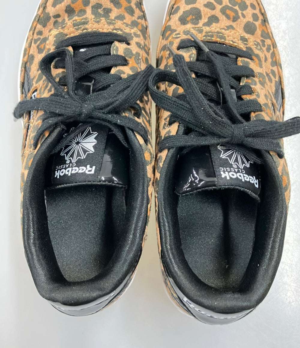 Reebok ローカットスニーカー ヒョウ柄 レディース SIZE 23.0 リーボック