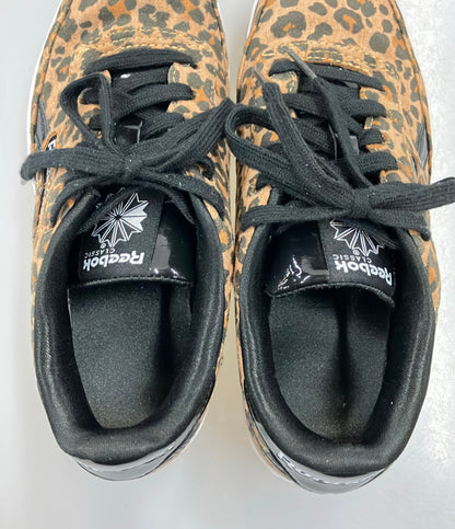 Reebok ローカットスニーカー ヒョウ柄 レディース SIZE 23.0 リーボック