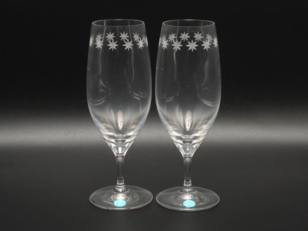 TIFFANY&Co. ワイングラス ビア 2点セット ペア ルミナス ピルスナー ティファニー