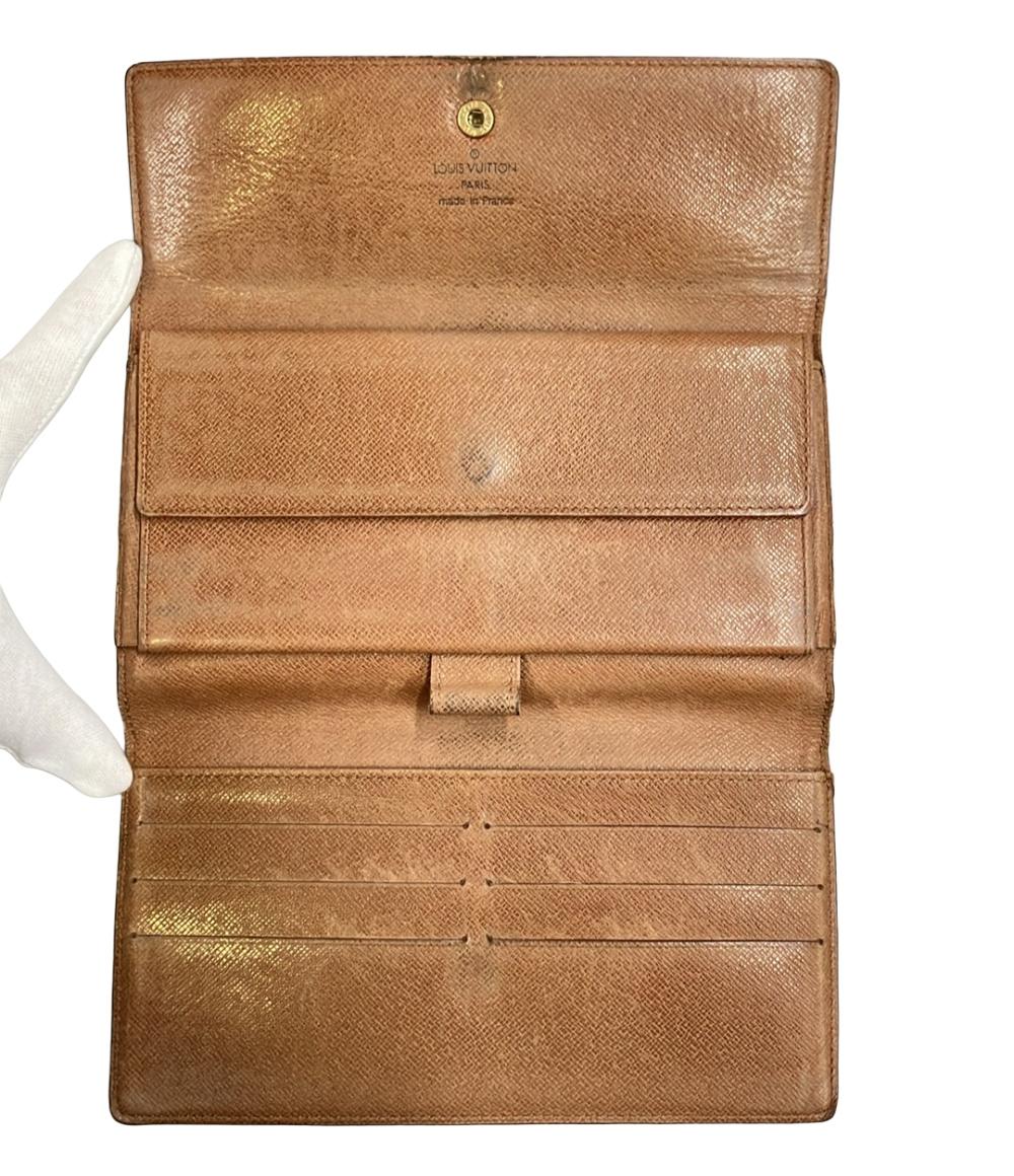 LOUIS VUITTON 長財布 三つ折り ポルトトレゾール インターナショナル モノグラム M61215 メンズ レディース ルイ・ヴィトン