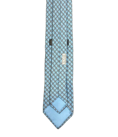 HERMES ネクタイ シルク100% メンズ エルメス