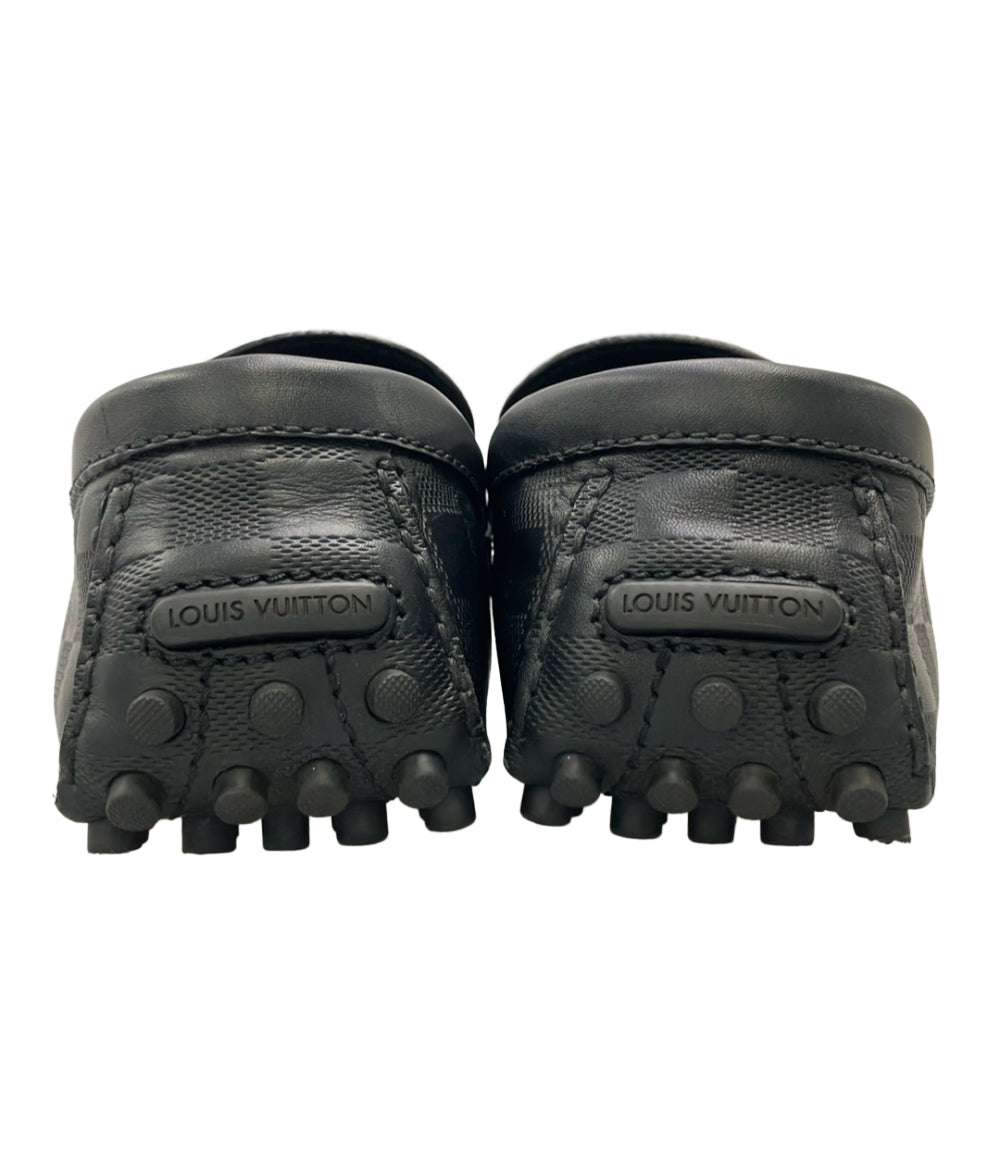 LOUIS VUITTON ダミエ ドライビングシューズ ND 1114 メンズ SIZE M 9 ルイ・ヴィトン