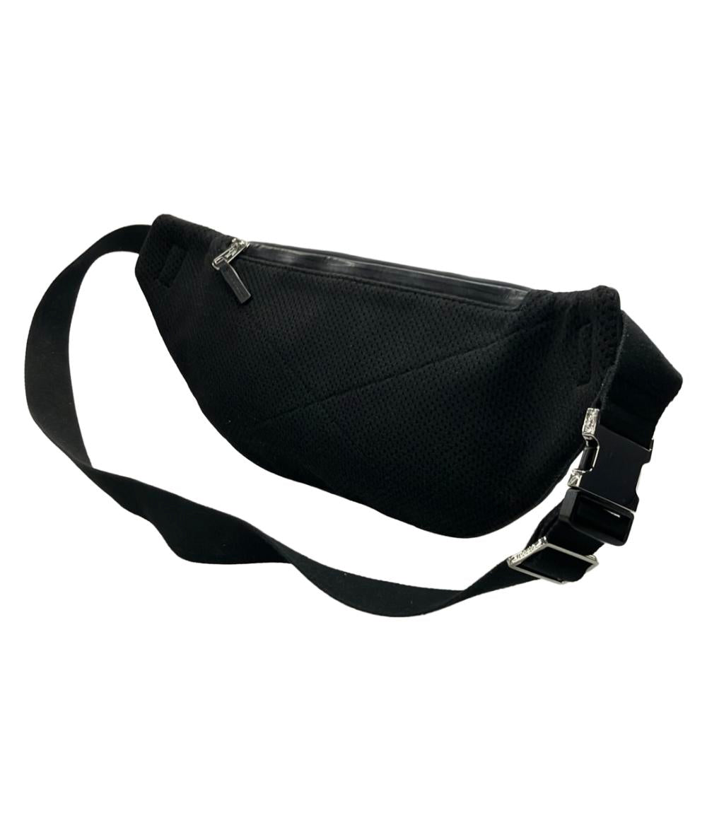 美品 LACOSTE ボディバッグ ウエストバッグ メンズ ラコステ