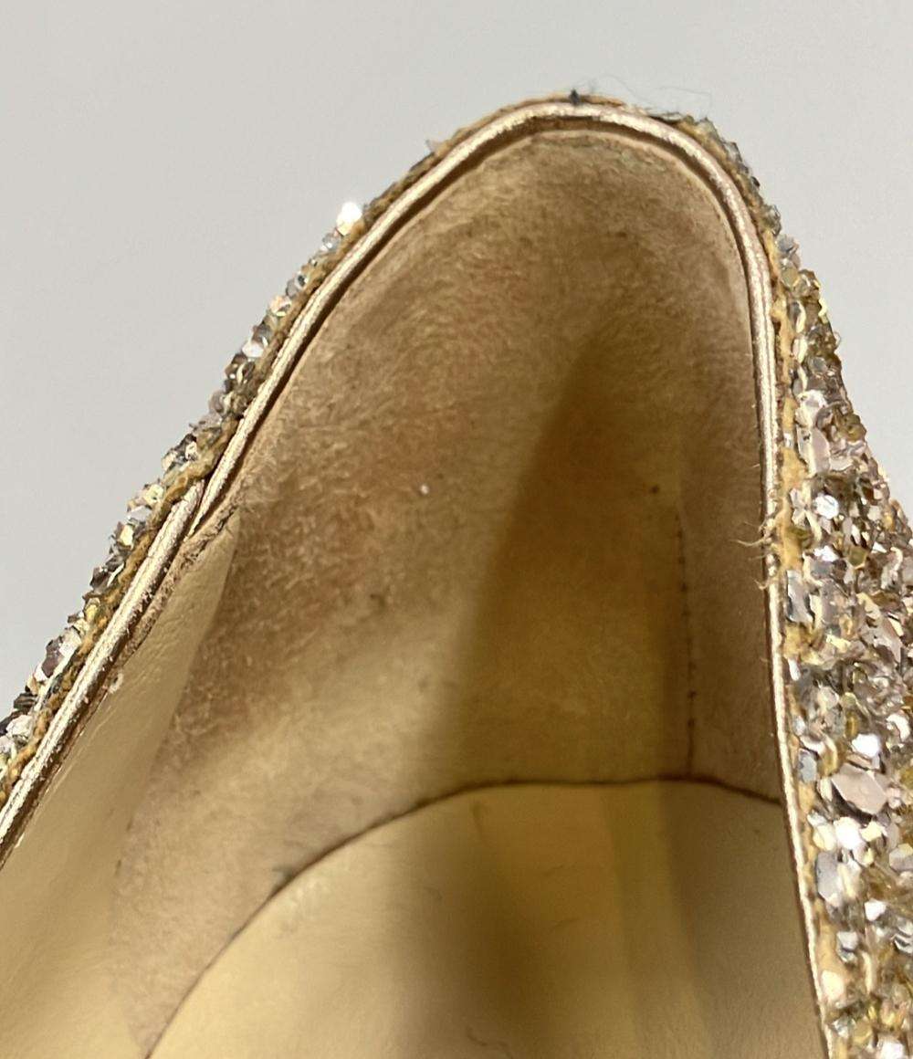 Jimmy Choo ポインテッドトゥパンプス グリッター レディース SIZE 36 (M) ジミーチュウ