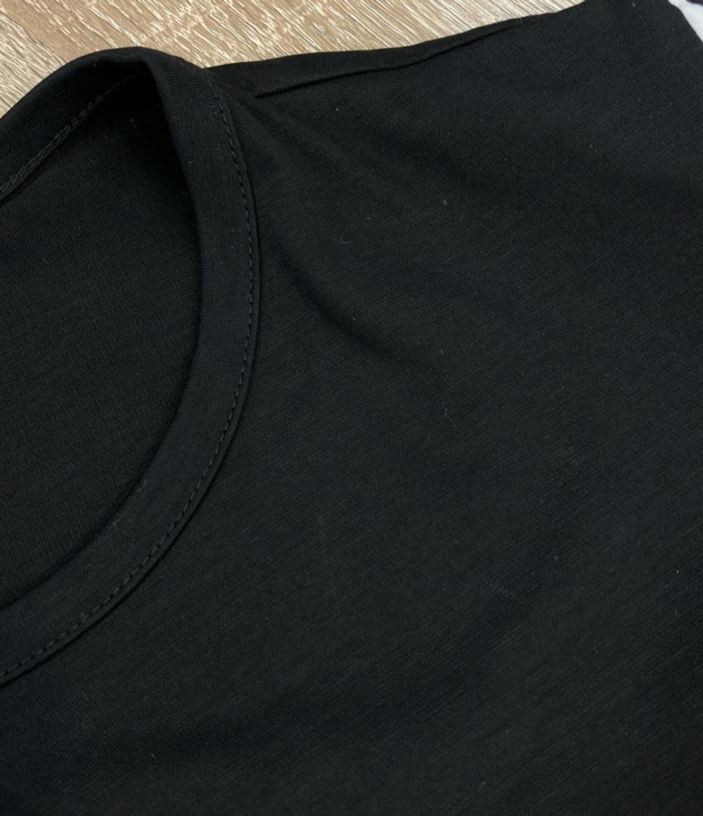 borders at balcony 半袖ワンピース パフスリーブ PUFF SLEEVE TEE DRESS BD2211-2K-16 レディース SIZE 38 (S) ボーダーズアットバルコニー