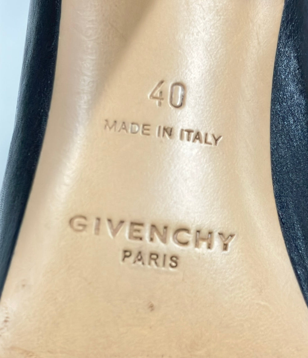 GIVENCHY ロングブーツ パイソン型押し レディース SIZE 40 (XL) ジバンシィ