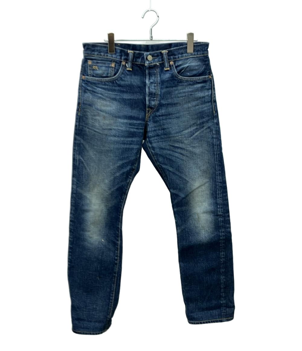 RRL RALPH LAUREN デニムパンツ  SELVEDGE DENIM SLIM FIT USED ヴィンテージ 加工 メンズ SIZE 31 30 (M) ダブルアールエルラルフローレン