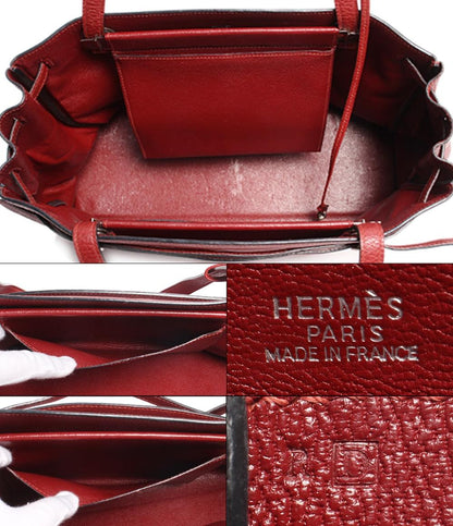 エルメス レザートートバッグ □D刻印 シルバー金具 カバナ レディース HERMES