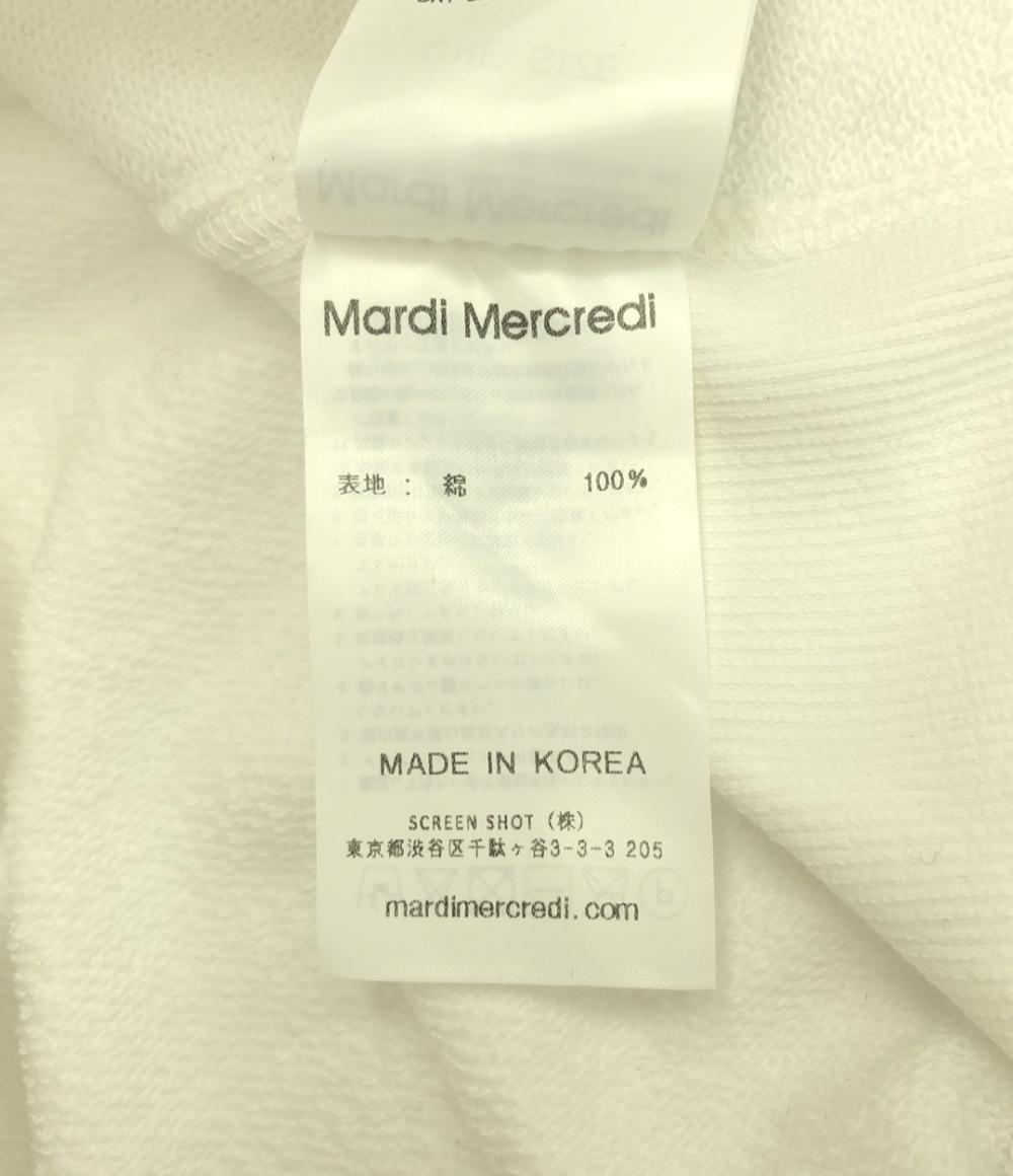 マルディメクルディ ドッグロゴプリントスウェット レディース SIZE ONE (XL) Mardi Mercredi