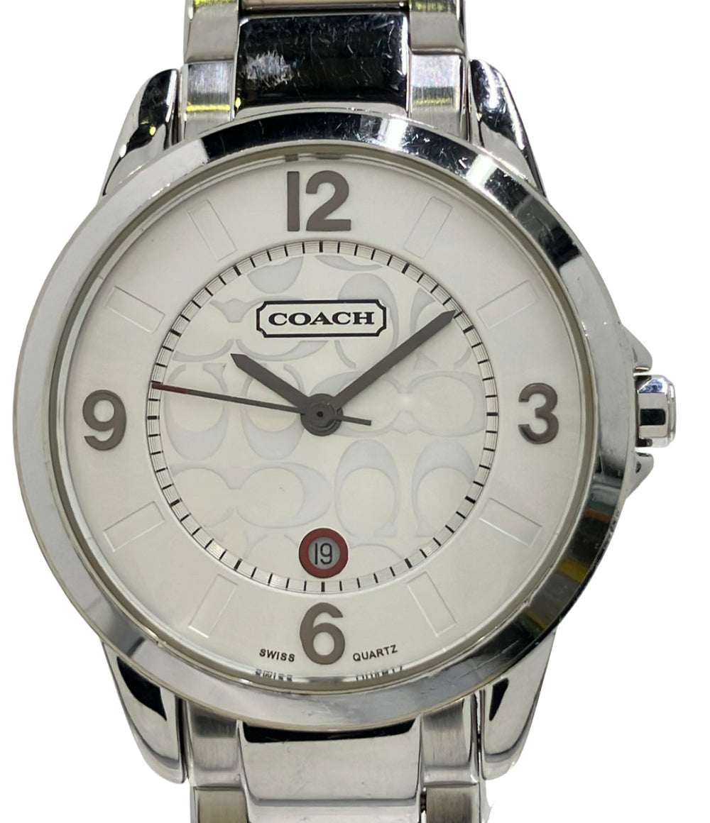 COACH 腕時計 クオーツ シルバー 0292.1 レディース コーチ