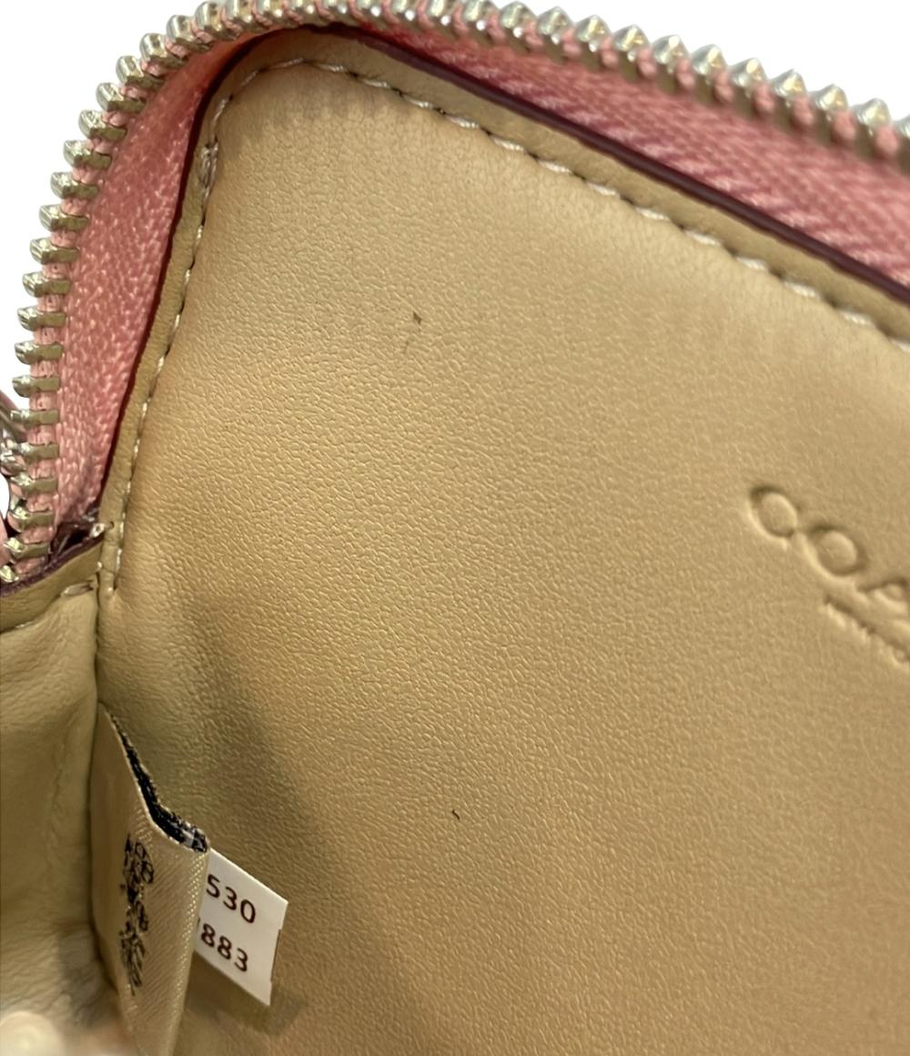 コーチ カードケース コインケース チェーン付き シグネチャー レディース COACH