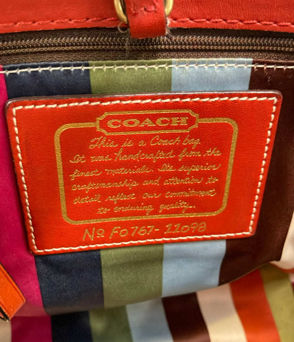 COACH トートバッグ 肩掛け シグネチャー 11098 レディース コーチ
