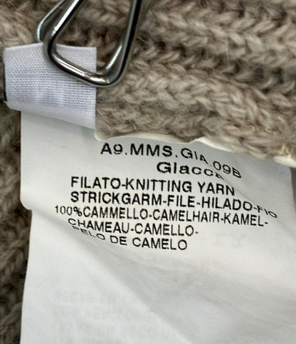 'S Max Mara 長袖カーディガン ファー付き ニット ロング レディース SIZE M エス マックスマーラ