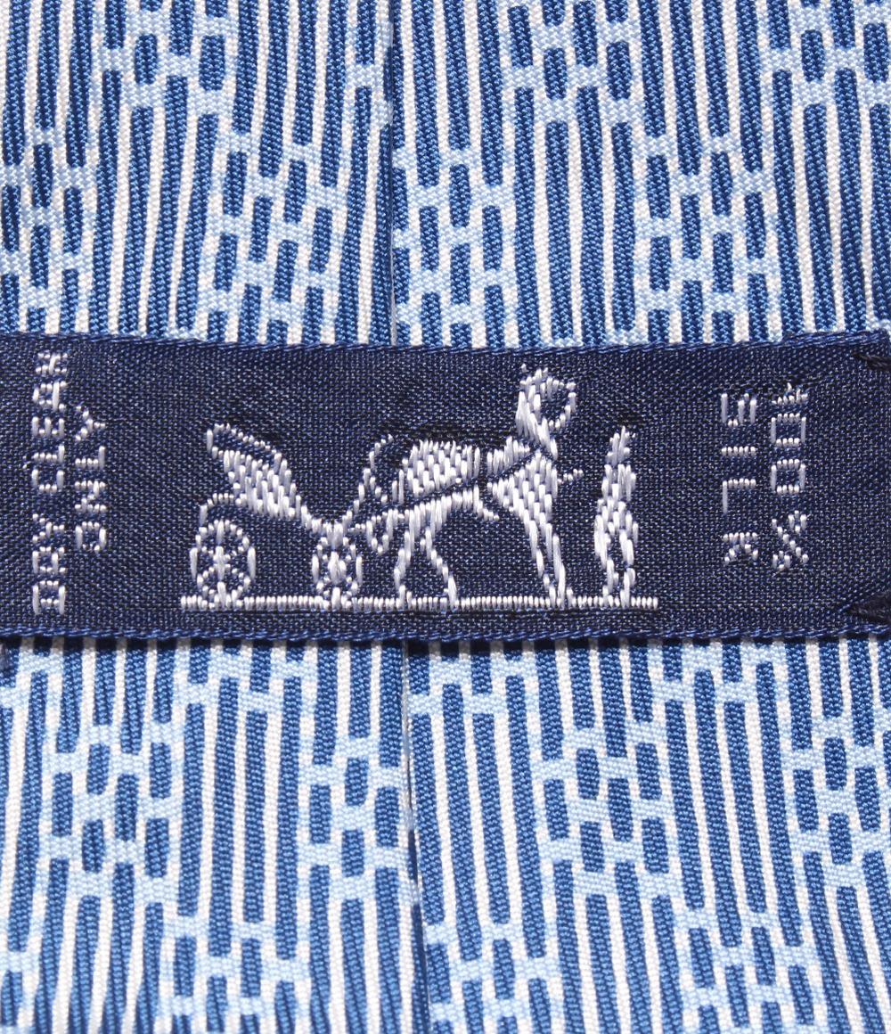 エルメス ネクタイ シルク100％ メンズ HERMES