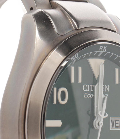 CITIZEN 腕時計 LAND プロマスター ソーラー グリーン H100-T011039 メンズ シチズン