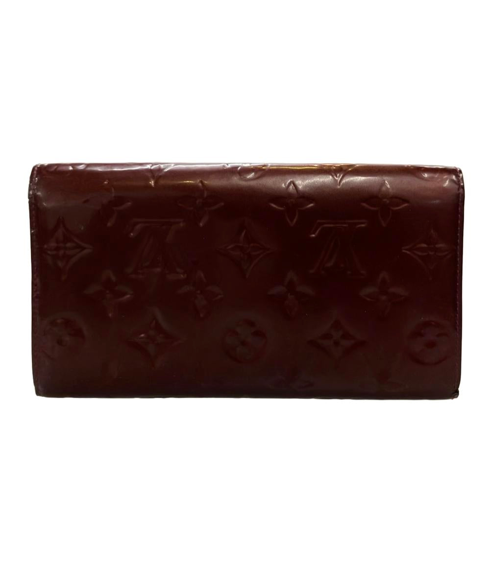 LOUIS VUITTON 長財布 エナメル モノグラム ヴェルニ M19592 レディース ルイ・ヴィトン