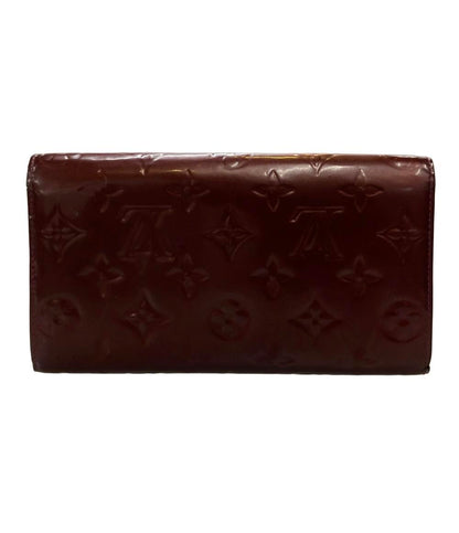 LOUIS VUITTON 長財布 エナメル モノグラム ヴェルニ M19592 レディース ルイ・ヴィトン