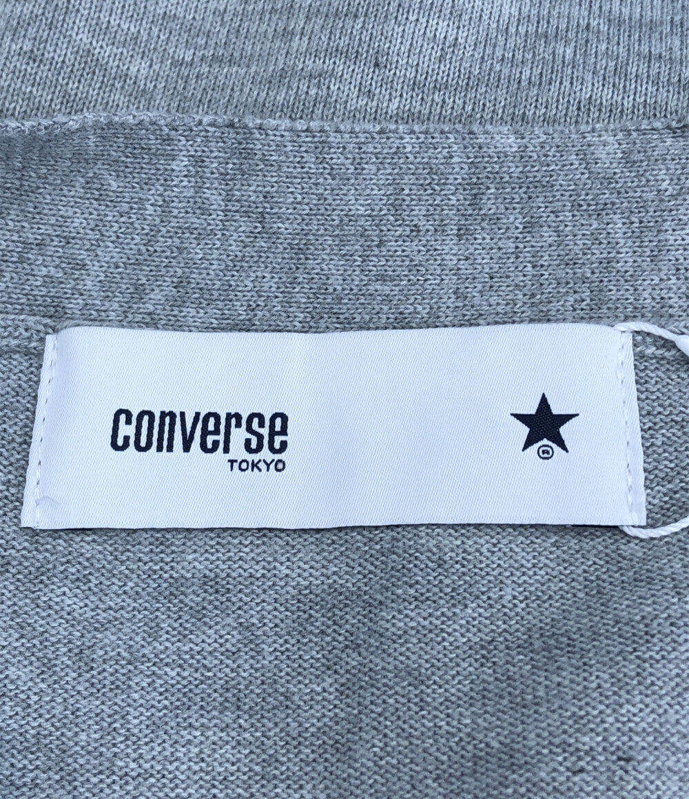 コンバーストウキョウ 美品 バックロゴ バイカラー カーディガン      レディース  (M) CONVERSE TOKYO