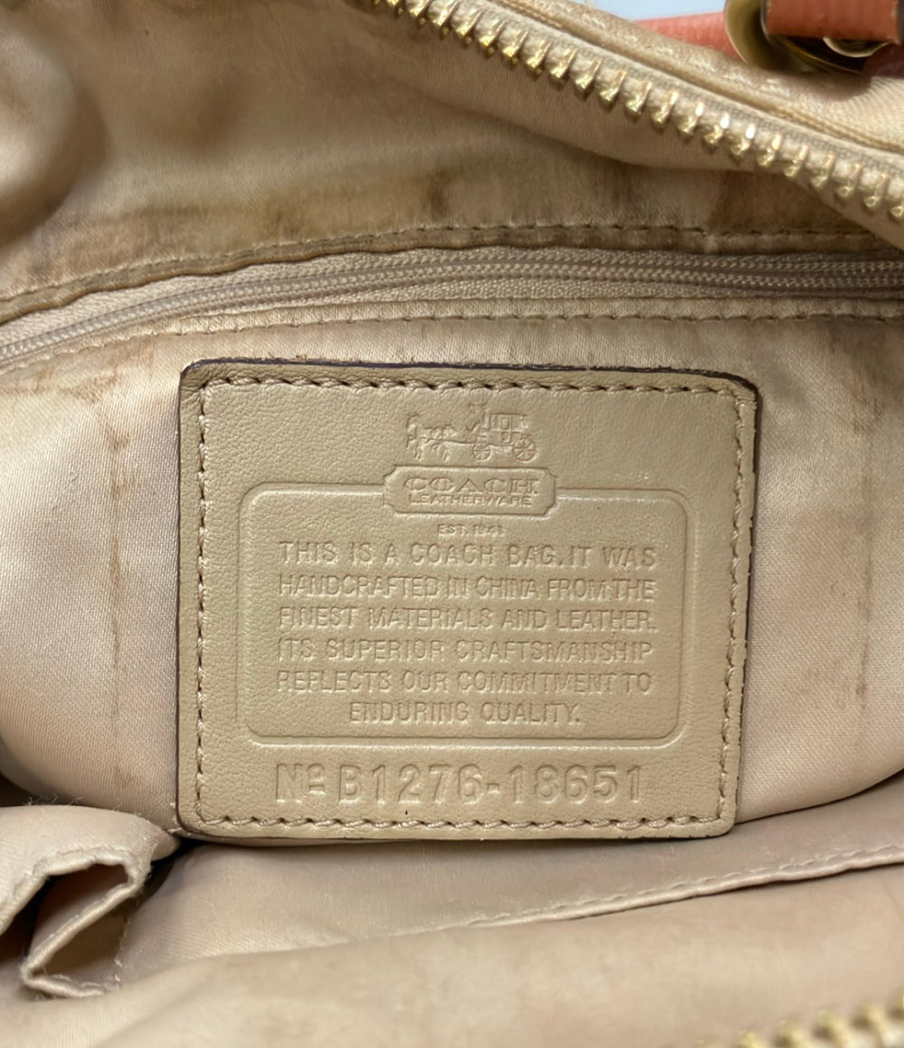 COACH ハンドバッグ ショルダーバッグ 2WAY 斜め掛け オプアート 18651 レディース コーチ