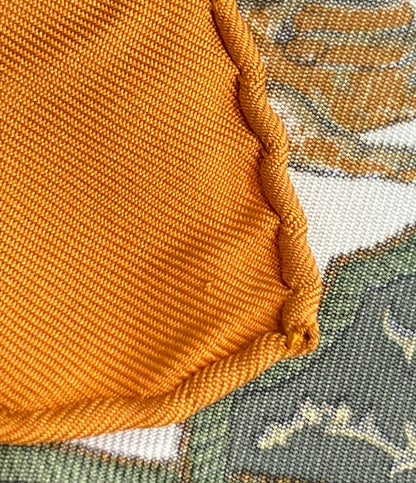 HERMES スカーフ カレ45 シルク100% 白い馬に跨ったルイ14世 レディース エルメス
