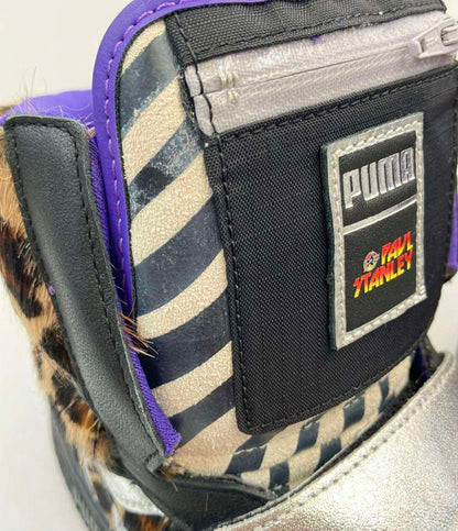 PUMA ミドルカットスニーカー PAUL STANLEY GV RALPH SAMPSON MID 372751-01 レディース SIZE 24.0 (L) プーマ